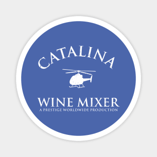 Catalina Wine Mixer White Design Magnet